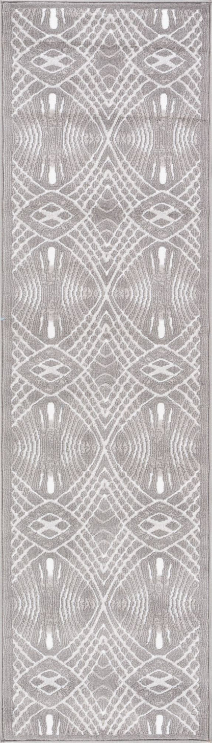 Cool Runnings Grey Modern Rug 1708