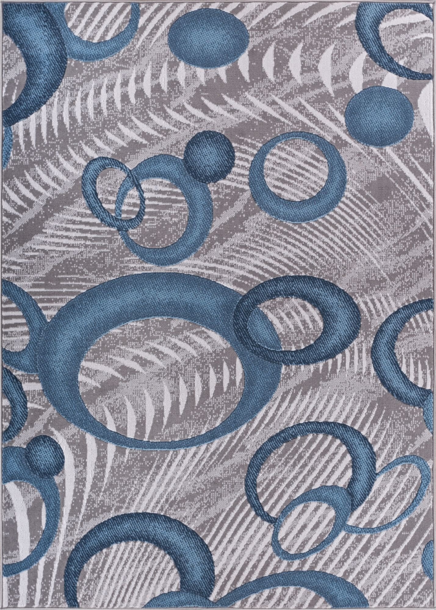 Clarence Blue Modern Rug 1710