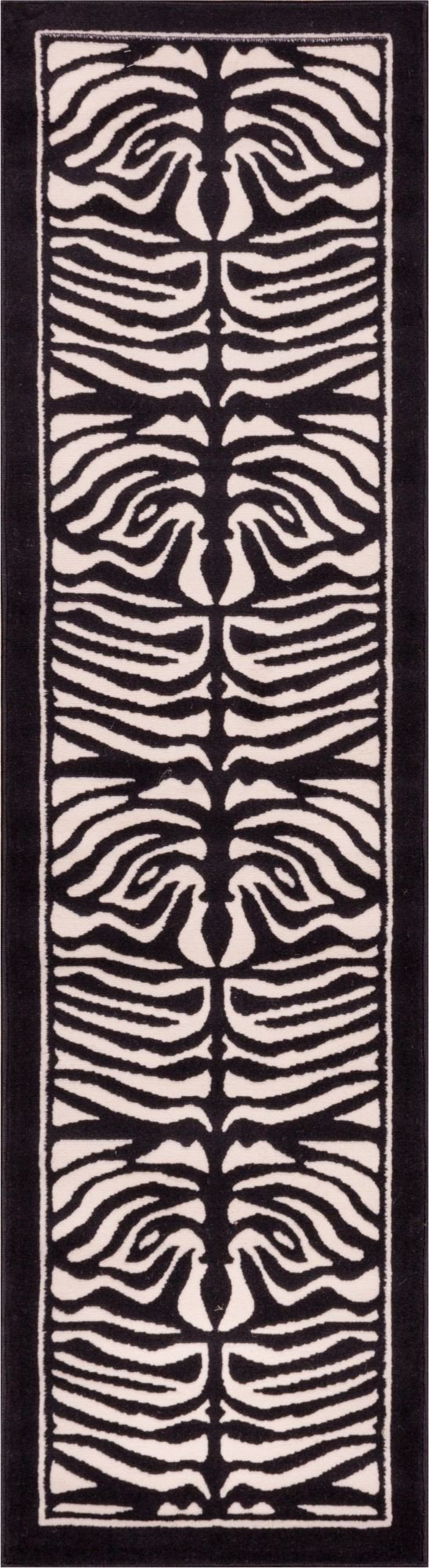 Zebra Ivory Modern Rug 1802