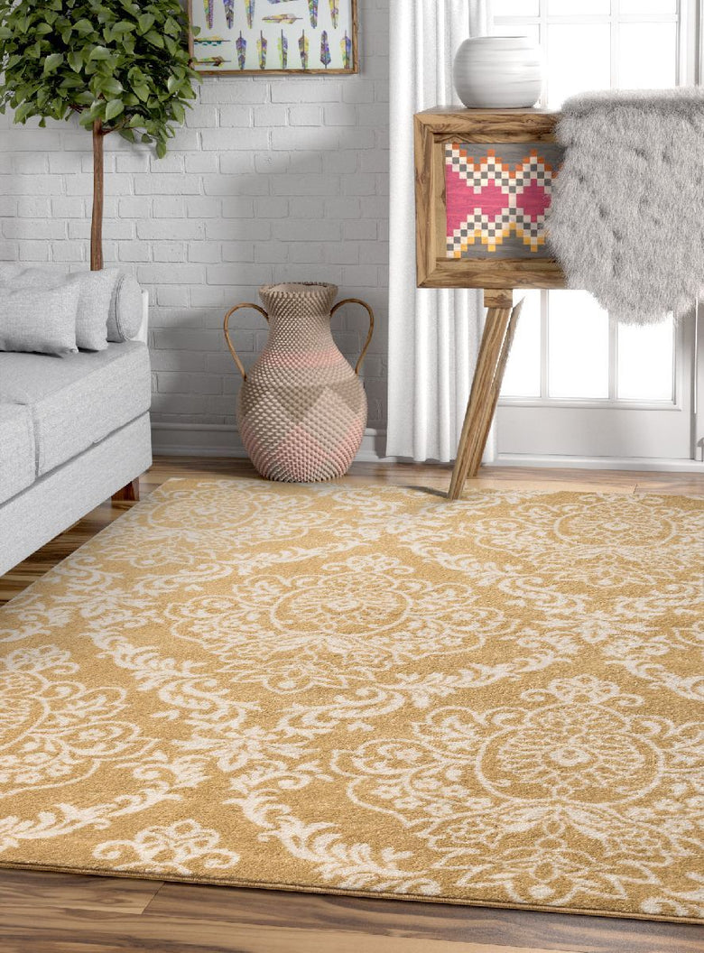 Magnolia Gold Modern Rug 2051