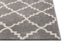 Lulu's Lattice Grey Modern Rug 2107