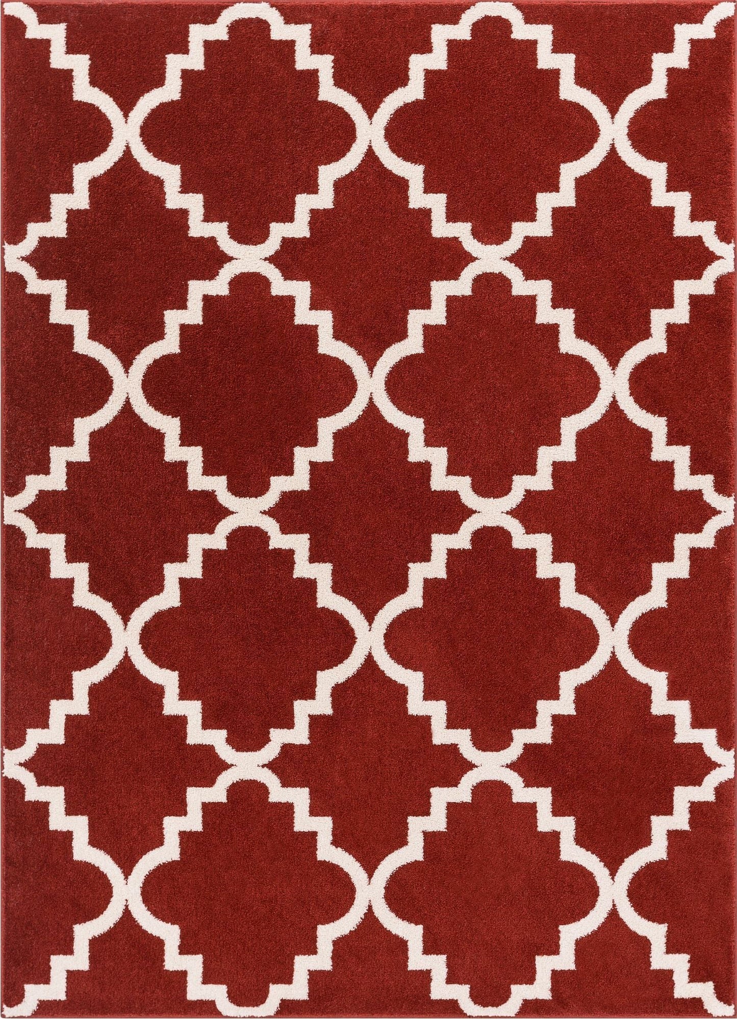 Sydney Lulus Lattice Teracotta Modern Rug 2109