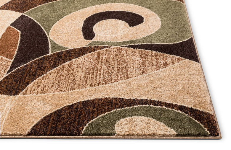 Zen Green Modern Rug 2132