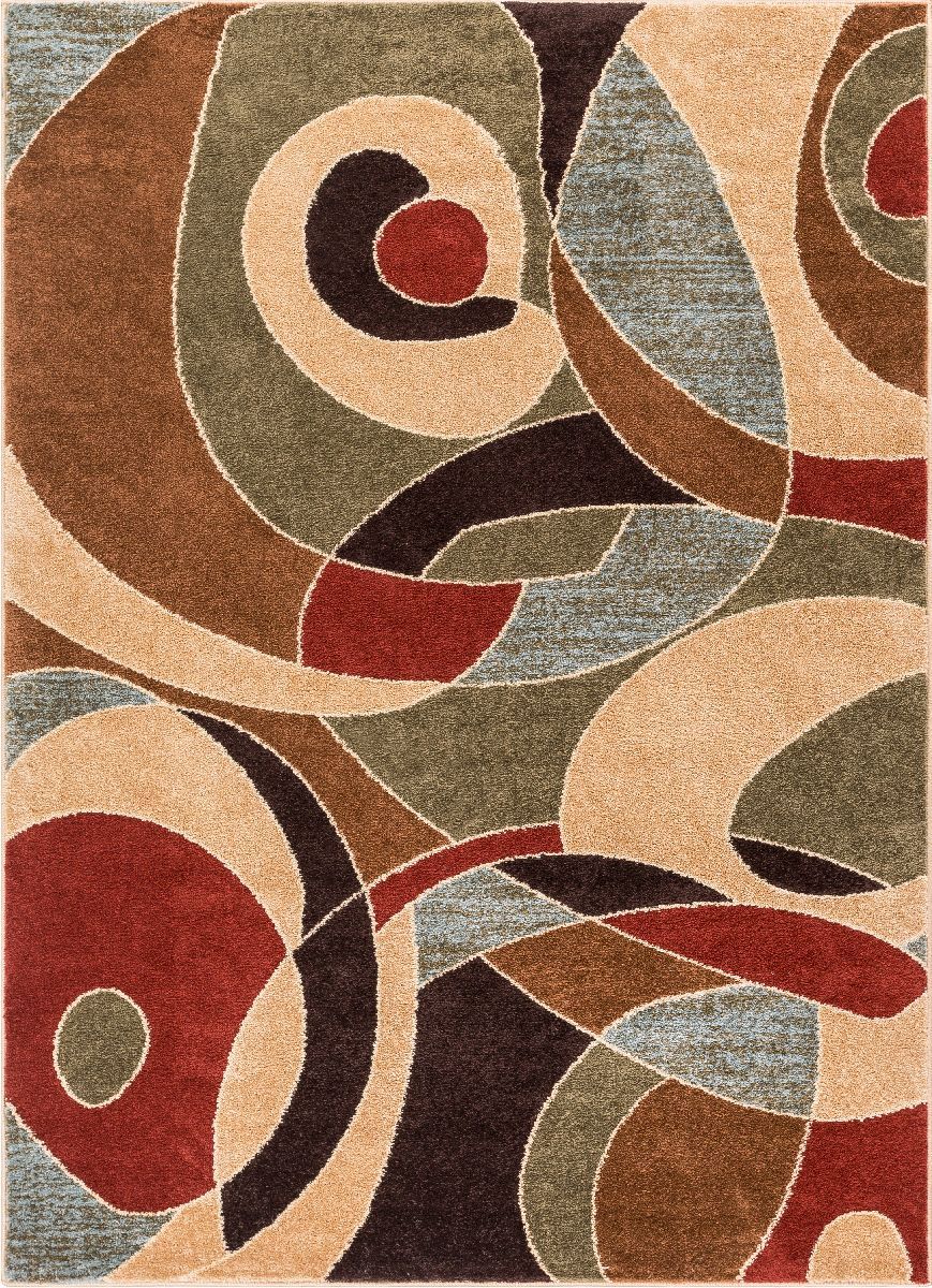 Zen Autumn Modern Rug 2139