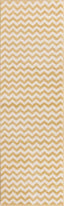 Eli Chevron Gold Modern Rug 2151