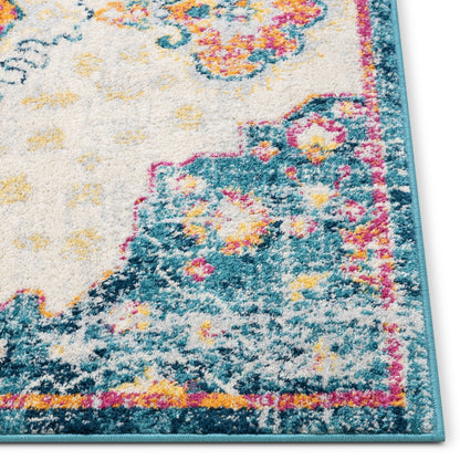 Branna Vintage Bohemian Fuschia Rug 2750