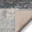 Laken Geometric Distressed Grey Rug 2827