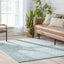 Azra Tribal Medallion Light Blue Rug 2886