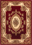 Le Petit Palais Red Traditional Rug 3630