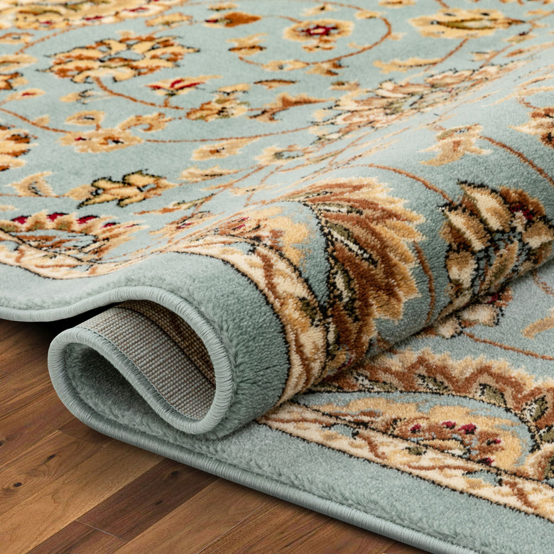 Bahia Traditional Oriental Persian Blue Rug 54504