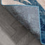 Shai Modern Geometric Grey Blue Rug 54524