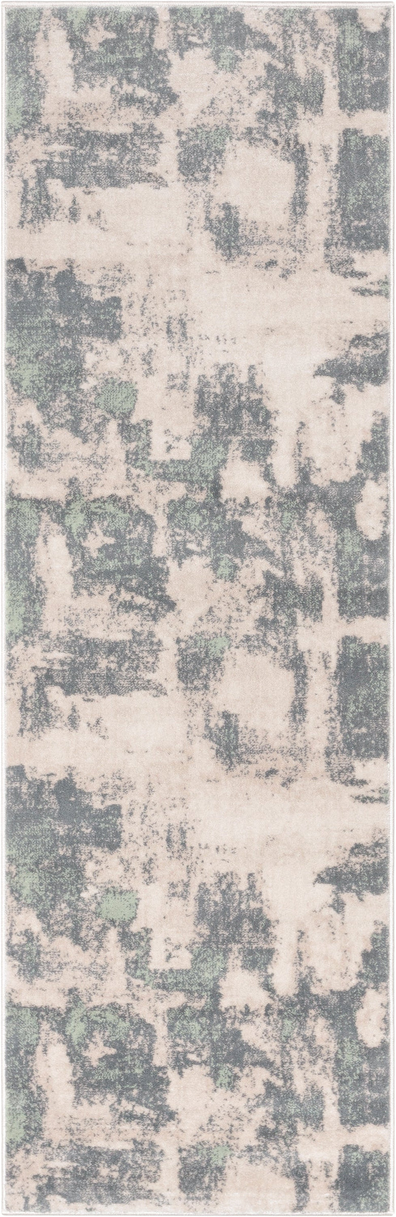 Kalia Modern Abstract Grey Green Rug 54555