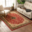 Casbah Traditional Oriental Medallion Persian Red Rug 54940