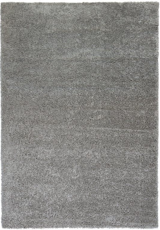 Plain Grey Solid Rug 7046