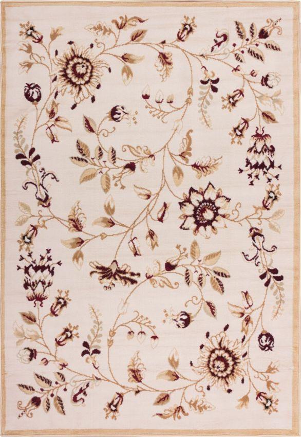 Sunflower Fields Gold Floral Rug 8581