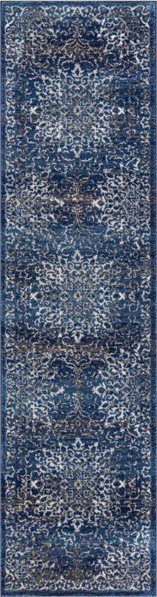 Sultana Blue Vintage Floral Rug AM-64