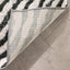 Asiya Modern Geometric Grey High-Low Rug ANT-27