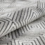Flint Mid-Century Geometric Grey High-Low Rug AP-07