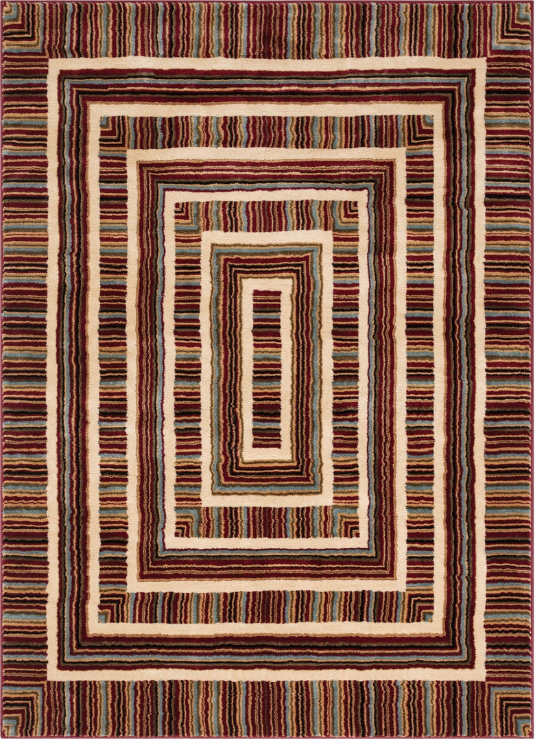 Mero Multi Modern Rug AU-120