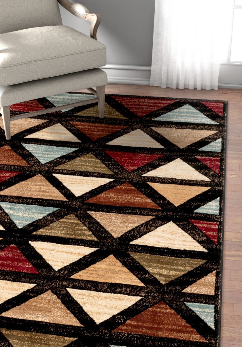 Darius Multi Modern Rug AU-133