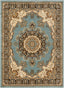 Mahal Blue Traditional Oriental Persian Rug AU-94