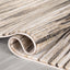 Sebastian Striation Modern Ivory Brown Soft Rug BAL-42
