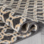 Levi Modern Geometric Grey Gold Soft Rug BAL-57