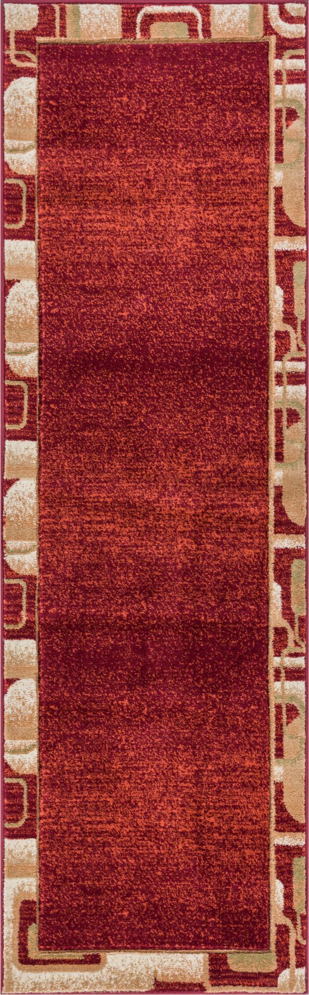 Mosley Red Modern Rug BK-20