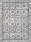 Vida Vintage Eclectic Geometric Floral Grey Rug BLS-37