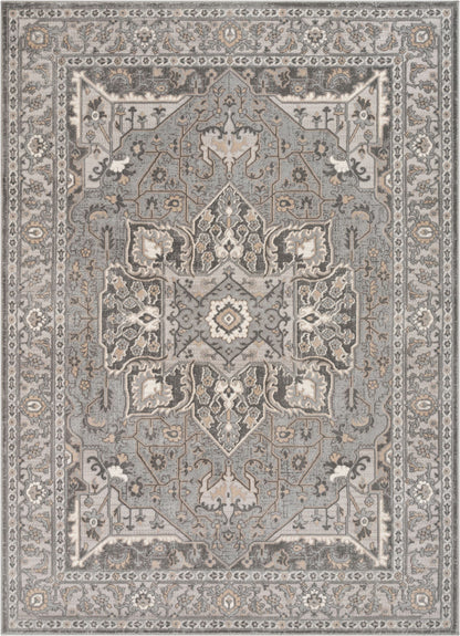 Leif Vintage Medallion Ivory Rug BLS-52