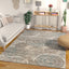 Jasmine Beige Contemporary Suzani Floral Rug CA-12
