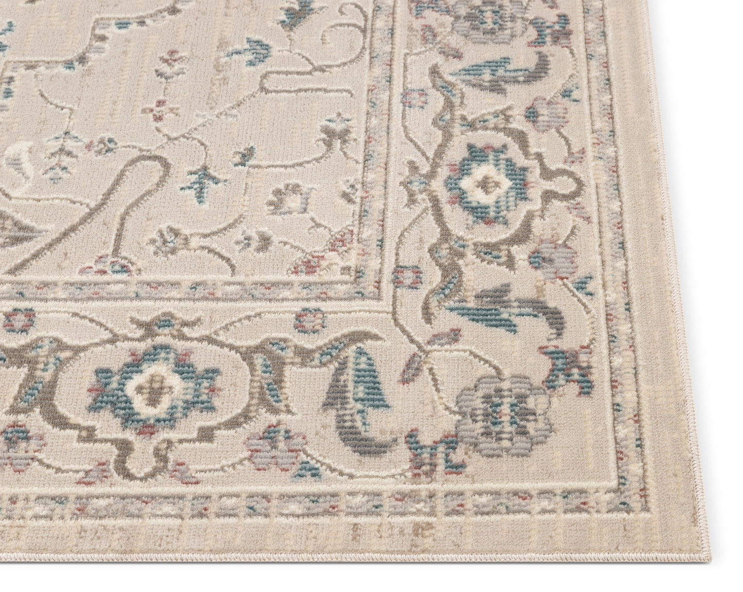 Mariah Beige Vintage Oriental Medallion Rug CA-82