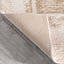 Zaynab Vintage Abstract Border Ivory Glam Rug CAI-102
