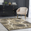 Sinead Vintage Abstract Yellow Glam Rug CAI-111