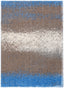 Kynlee Modern Abstract Grey Shag Rug CAN-27