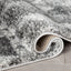 Tavira Modern Geometric Pattern Grey Thick & Soft Shag Rug CE-77