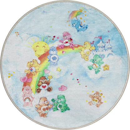 Care Bears Castle In The Sky Blue Rug CRB-14A