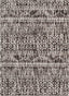 Beverly Anthracite Modern Vintage Distressed Rug DE-13