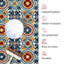 Audun Modern Geometric Indoor/Outdoor Blue High-Low Rug DO-404