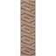 Neema Modern Floral Indoor/Outdoor Terracotta High-Low Rug DO-440