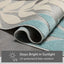 Mariah Grey Tropical Indoor Outdoor Rug DO-517