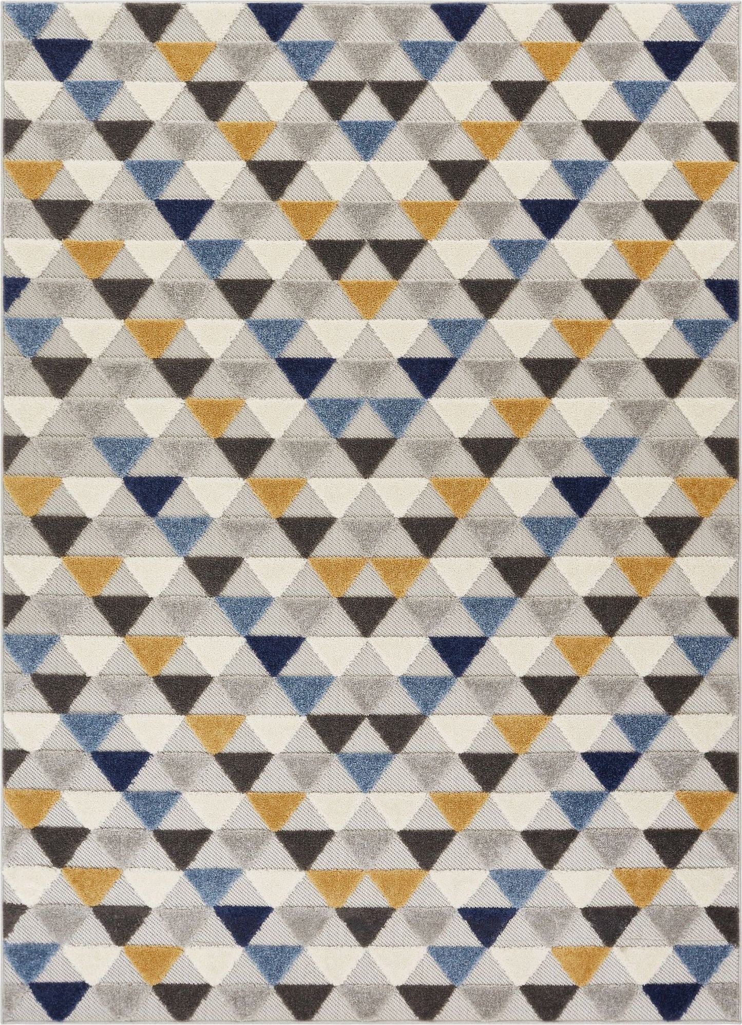 Dream Blue Modern Indoor Outdoor Rug DO-94