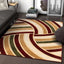 Tessuto Beige Multi Modern Geometric Rug DU-42