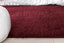 Emerson Modern Solid Deep Red Thick & Soft Shag Rug ELL-10