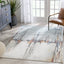 Gela Abstract Paintsplash Light Blue Rug ENV-136