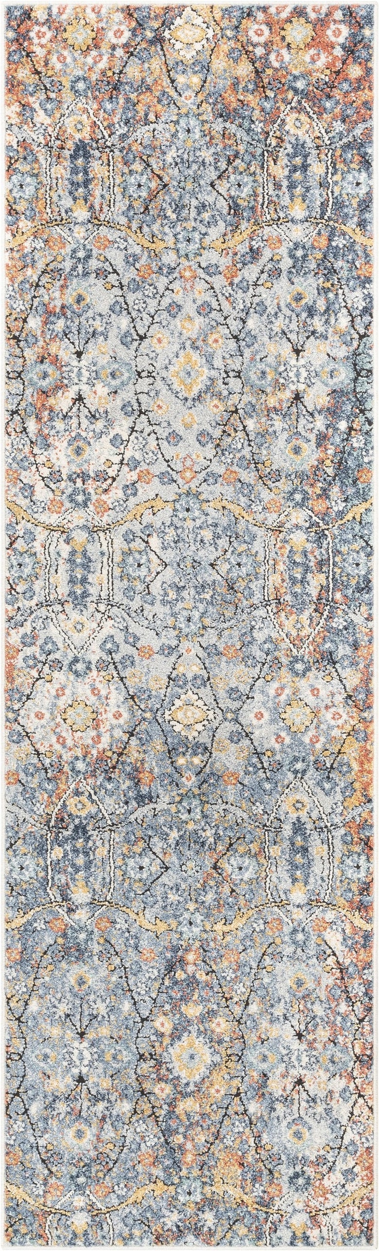 Como Vintage Bohemian Oriental Blue Rug ENV-44