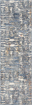 Modica Geometric Abstract Pattern Blue Rug ENV-64