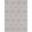 Ludo Lattice Trellis Indoor/Outdoor Grey Textured Rug FAL-47
