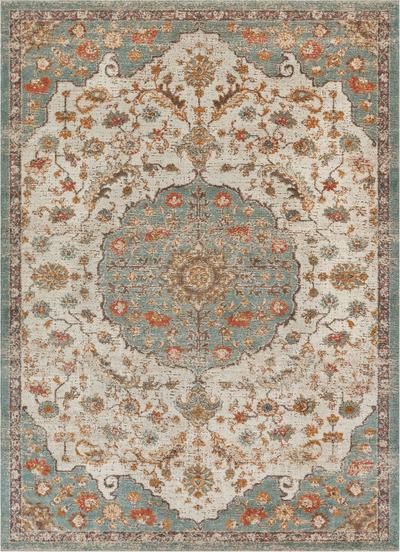 Ana Blue Traditional Rug FI-124
