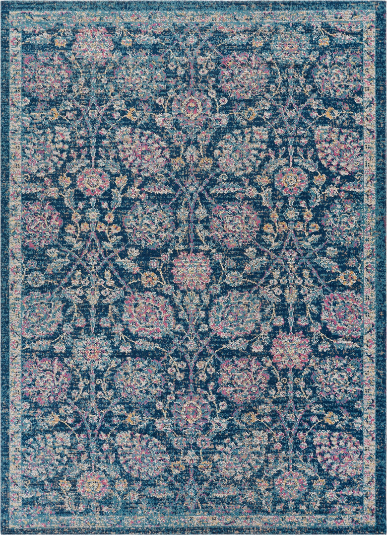 Wixby Blue Traditional Rug FI-24